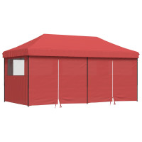 Produktbild för Partytält Vinröd 292 x 580 x 315 cm Oxford Tyg