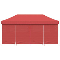 Produktbild för Partytält Vinröd 292 x 580 x 315 cm Oxford Tyg