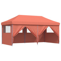 Produktbild för Partytält Terracotta 292 x 580 x 315 cm Oxford Tyg