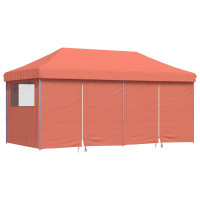 Produktbild för Partytält Terracotta 292 x 580 x 315 cm Oxford Tyg