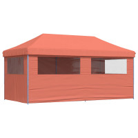 Produktbild för Partytält Terracotta 292 x 580 x 315 cm Oxford Tyg