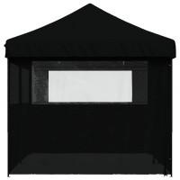 Produktbild för Partytält Svart 292 x 580 x 315 cm Oxford Tyg