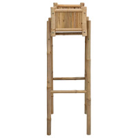 Produktbild för Trädgårdsplanta med hållare Naturfärg 50 x 38 x 114 cm Bambus