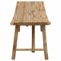 Produktbild för Trädgårdsbänk Naturfärg 110 x 45 x 50 cm Bambus