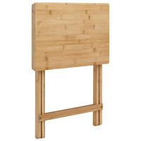 Produktbild för Köksbord Naturfärg 40 x 30 x 53,5 cm Bambus