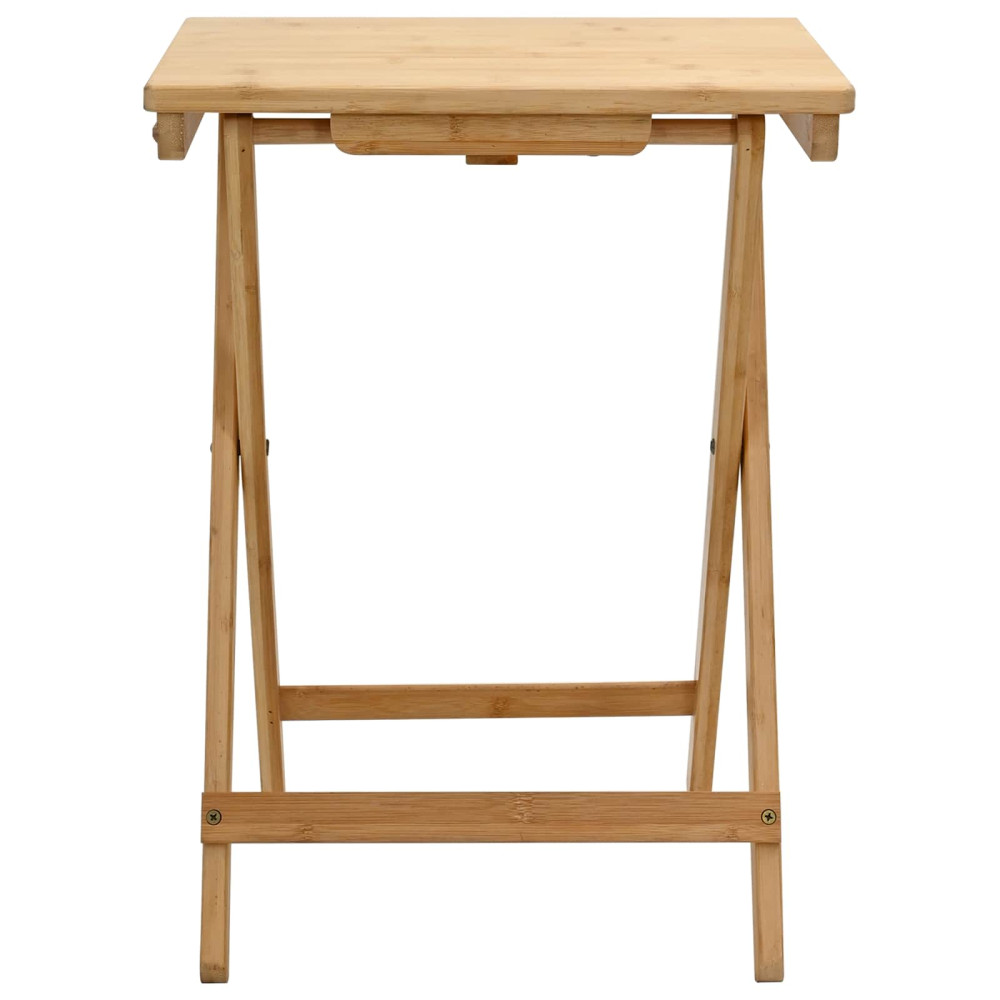 Produktbild för Köksbord Naturfärg 40 x 30 x 53,5 cm Bambus