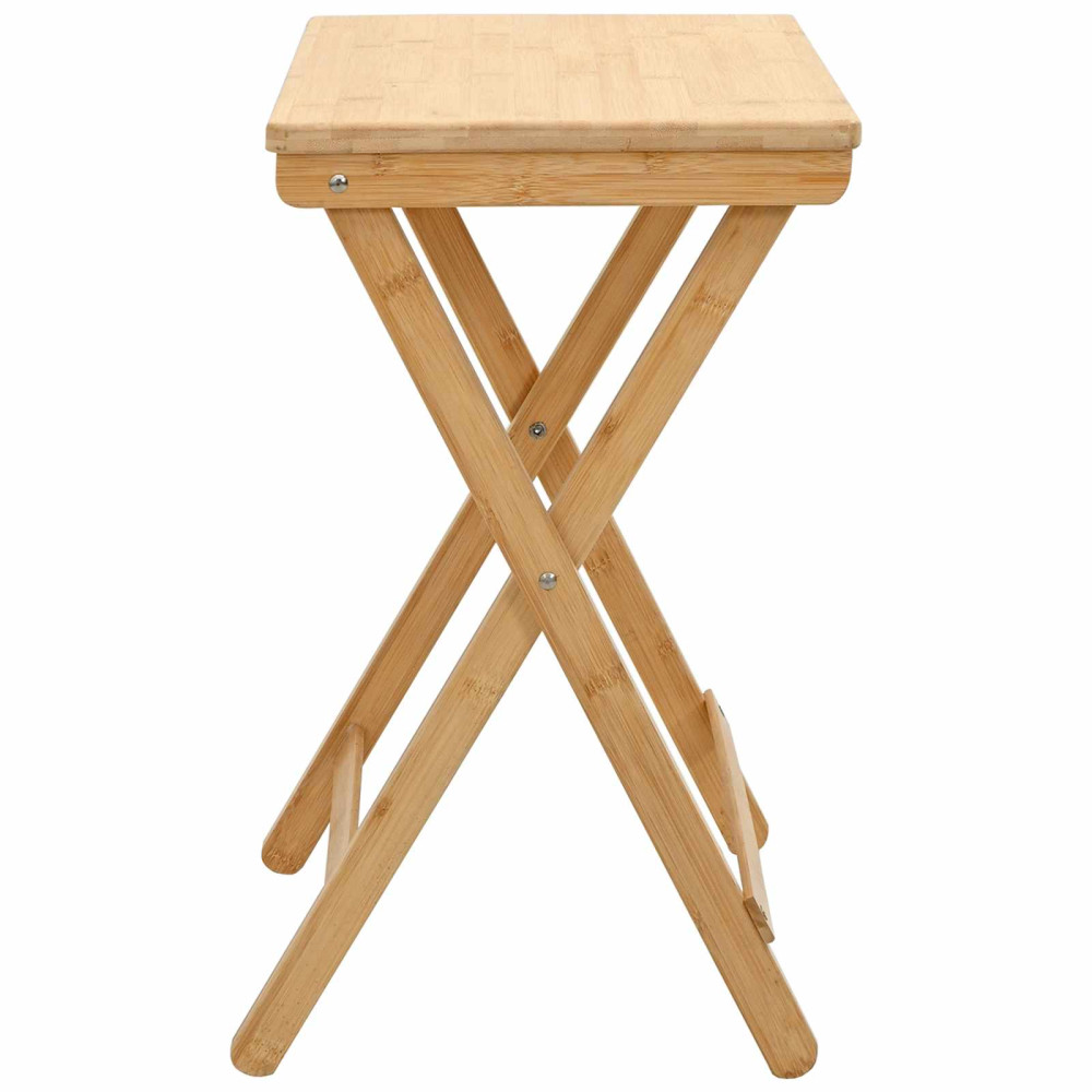Produktbild för Köksbord Naturfärg 40 x 30 x 53,5 cm Bambus