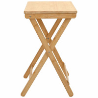 Produktbild för Köksbord Naturfärg 40 x 30 x 53,5 cm Bambus
