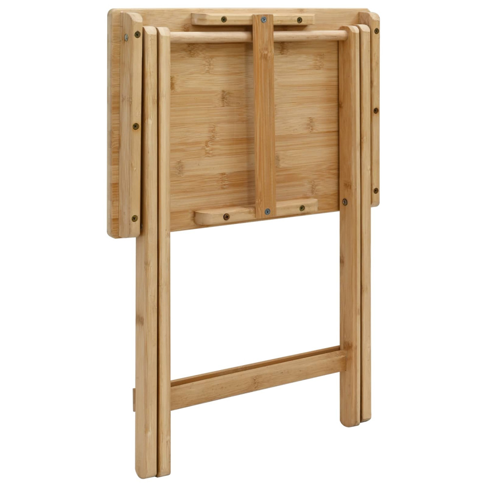 Produktbild för Köksbord Naturfärg 40 x 30 x 53,5 cm Bambus