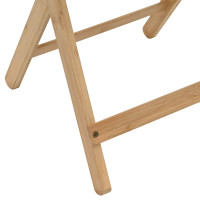 Produktbild för Köksbord Naturfärg 40 x 30 x 53,5 cm Bambus