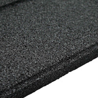 Produktbild för Stepping Stone 6 pcs Svart 40,5 x 40,5 x 2 cm Gummi