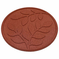 Produktbild för Stepping Stone 6 pcs Röd Ø 44 x 2 cm Gummi