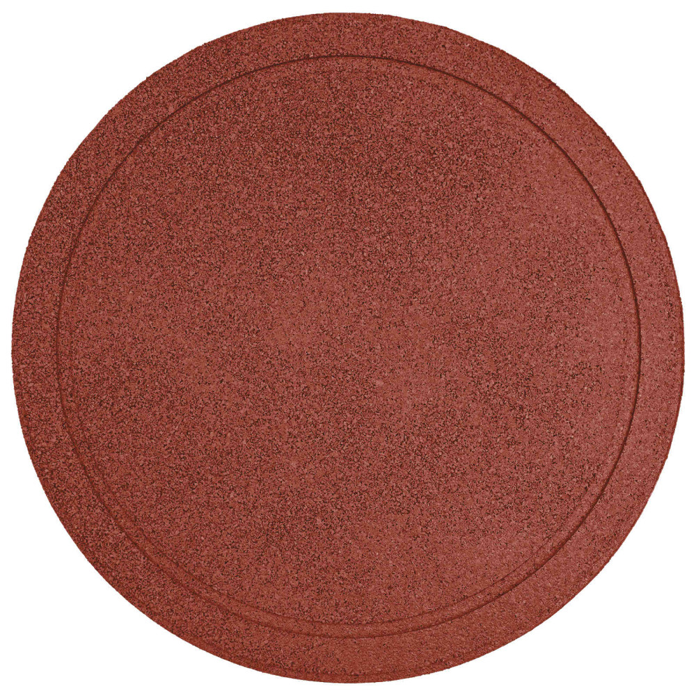 Produktbild för Stepping Stone 6 pcs Röd Ø 44 x 2 cm Gummi
