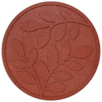 Produktbild för Stepping Stone 6 pcs Röd Ø 44 x 2 cm Gummi