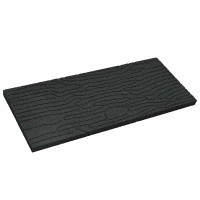 Produktbild för Stepping Stone 6 pcs Svart 60,5 x 25 x 2 cm Gummi