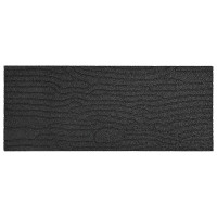 Produktbild för Stepping Stone 6 pcs Svart 60,5 x 25 x 2 cm Gummi