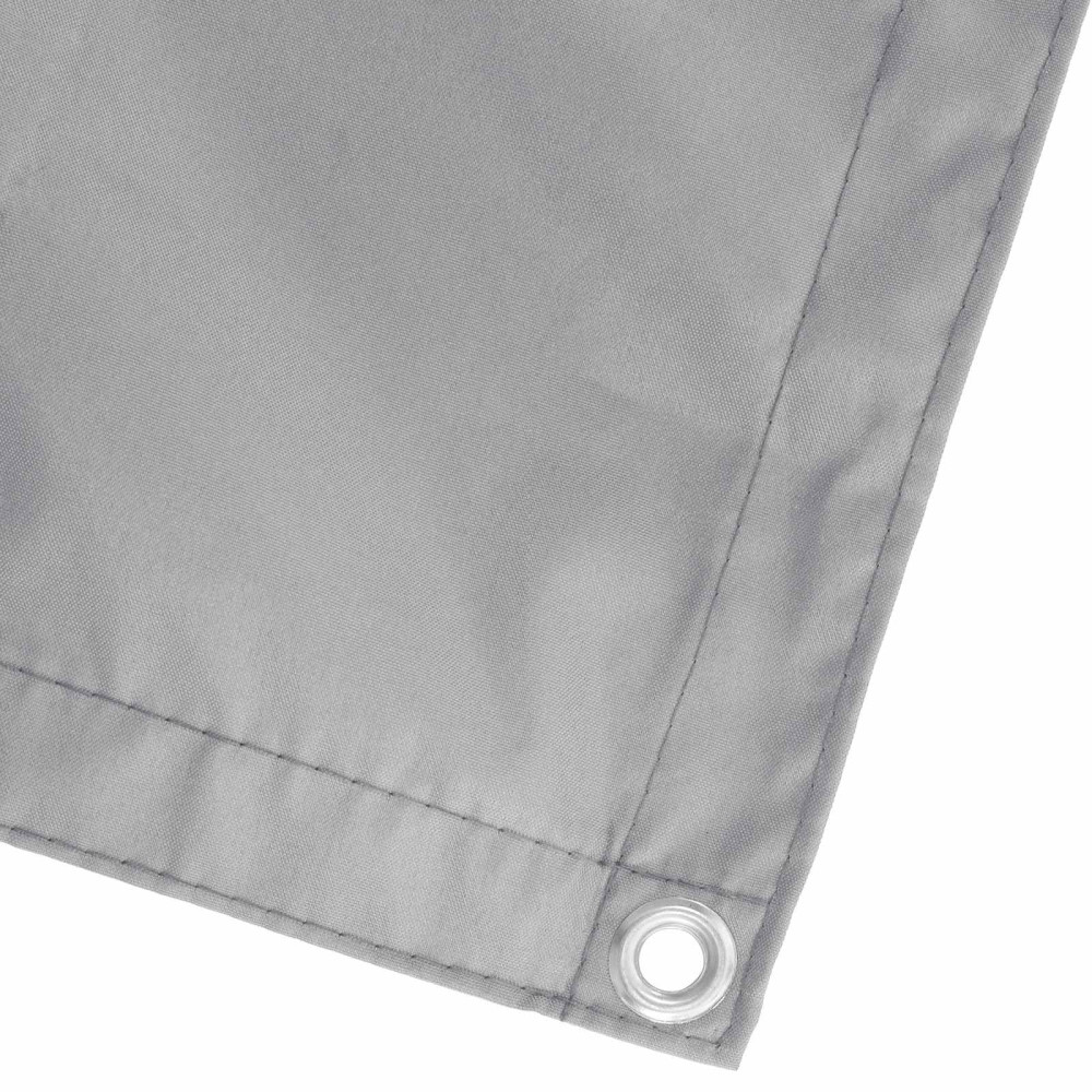 Produktbild för Balkong Skärm Ljusgrå 100 x 400 cm Oxford Tyg