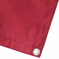 Produktbild för Balkong Skärm Röd 75 x 200 cm PU-belagt oxford alu