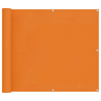 Produktbild för Balkong Skärm Orange 100 x 200 cm Oxford Tyg