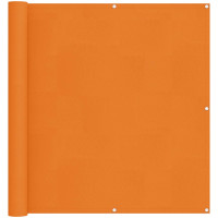 Produktbild för Balkong Skärm Orange 110 x 700 cm Oxford Tyg