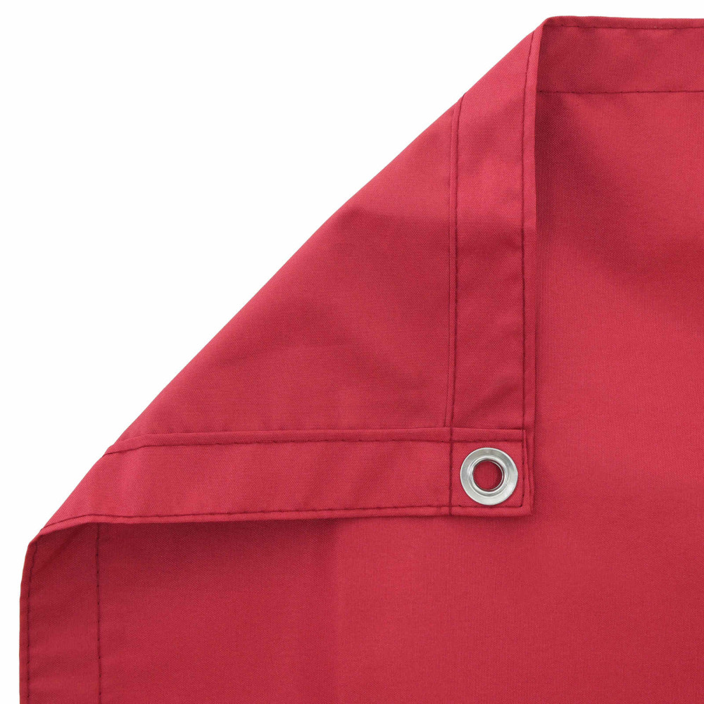 Produktbild för Balkong Skärm Vinröd 90 x 700 cm PU-belagt oxford alu
