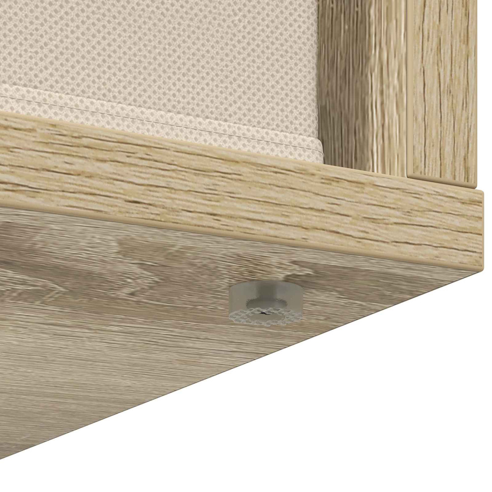 Produktbild för Lågskåp med låda Sonoma-ek 102 x 32 x 48,5 cm