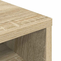 Produktbild för Lågskåp med låda Sonoma-ek 102 x 32 x 48,5 cm