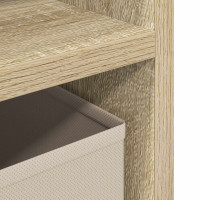 Produktbild för Lågskåp med låda Sonoma-ek 102 x 32 x 48,5 cm