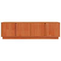 Produktbild för TV-skåp VaxBrun 140 x 40 x 40 cm Massivt furu
