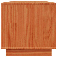 Produktbild för TV-skåp VaxBrun 140 x 40 x 40 cm Massivt furu