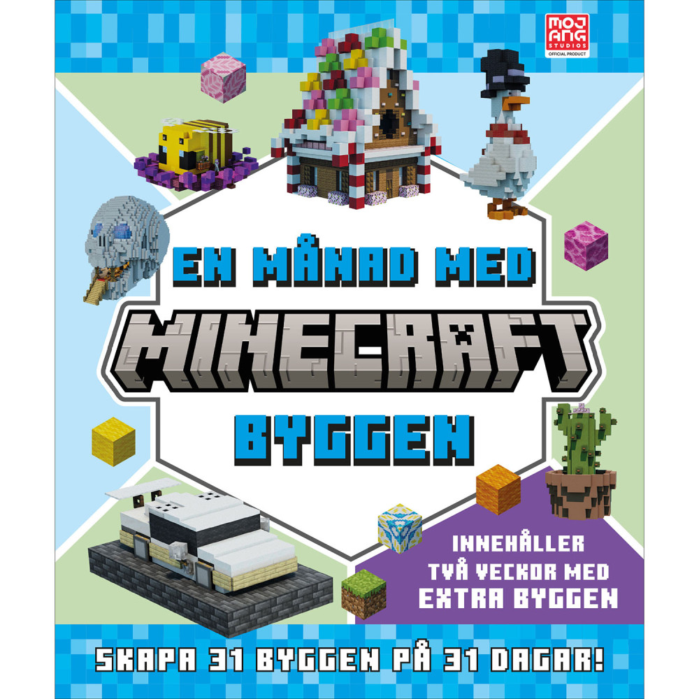 Produktbild för En månad med Minecraftbyggen