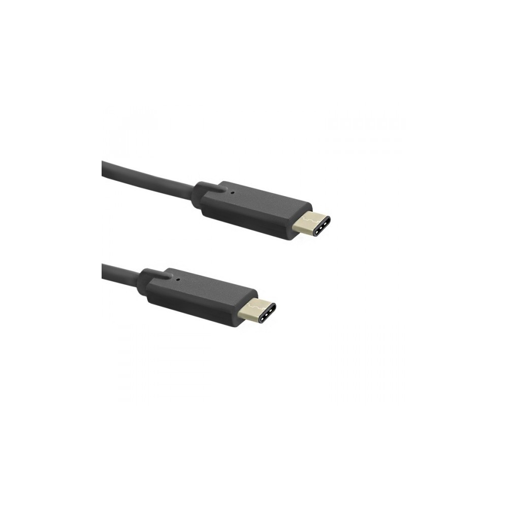 Produktbild för Qoltec - USB typ C-kabel - USB-C till USB-C - 1 m