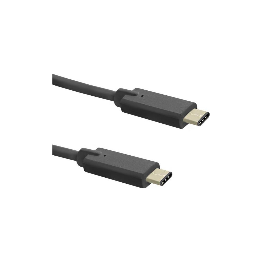 Produktbild för Qoltec - USB typ C-kabel - USB-C till USB-C - 1 m