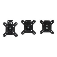 Produktbild för libox LB-200 konsol - justerbar dubbel arm med fullt rörelseområde - för LCD-TV - svart