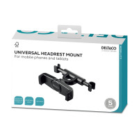 Produktbild för DELTACO ARM-C106 - bilhållare för mobiltelefon, surfplatta - adjustable angle