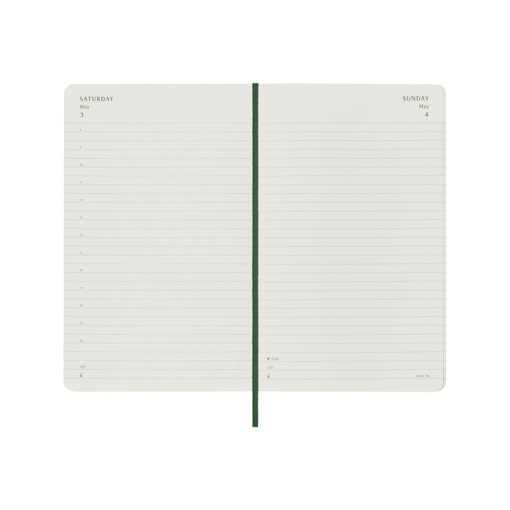 Produktbild för Moleskine Classic - planerare - 2025 - stor - 130 x 210 mm