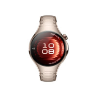 Produktbild för Huawei Watch 5 - 904L rostfritt stål - smart klocka med rem - sand gold - sandguld