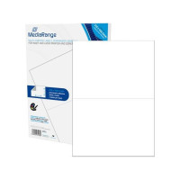 Produktbild för MediaRange MRINK141, Vit, Permanent, 210 x 148.5, A4, Matte,...