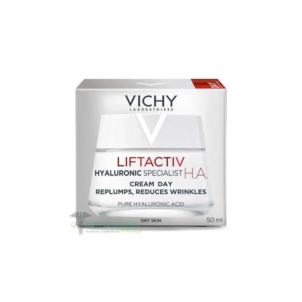 Produktbild för Vichy Liftactiv H.A. anti-rynkor fastgörande kräm torr hud 5...
