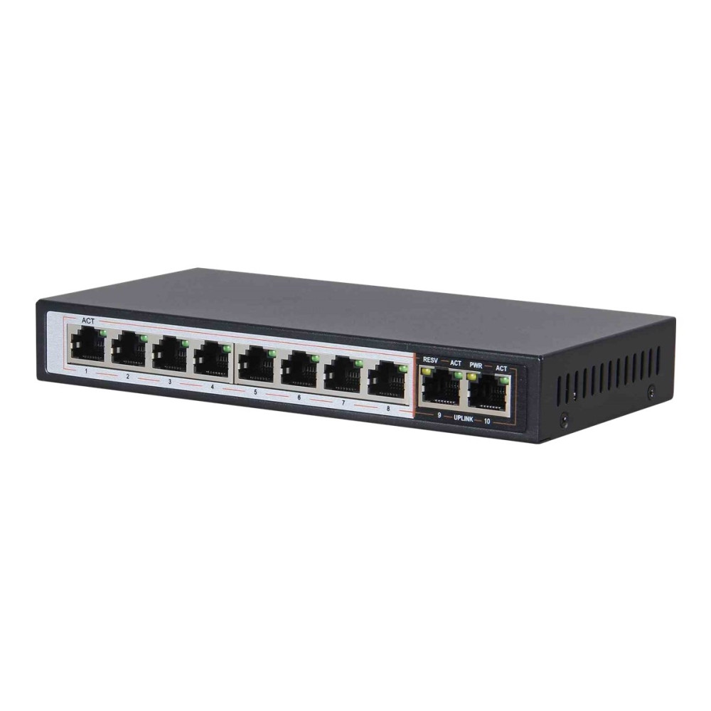 Produktbild för Extralink PERSES - switch - 10 portar - ohanterad