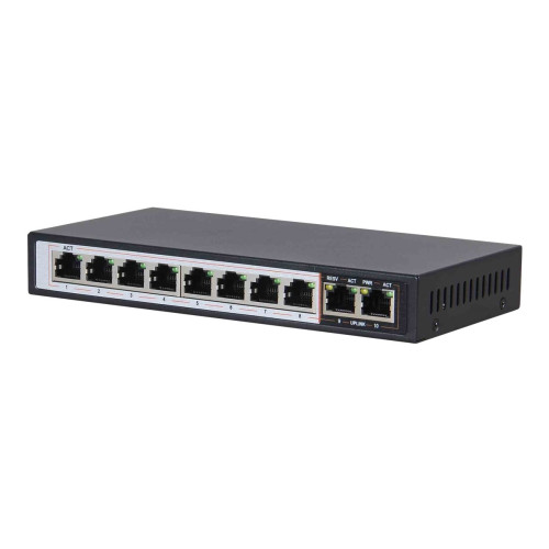 EXTRALINK Extralink PERSES - switch - 10 portar - ohanterad