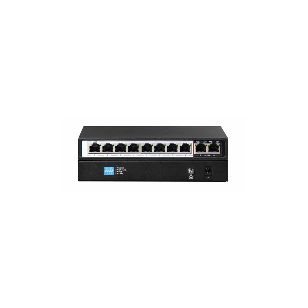 Produktbild för Extralink PERSES - switch - 10 portar - ohanterad
