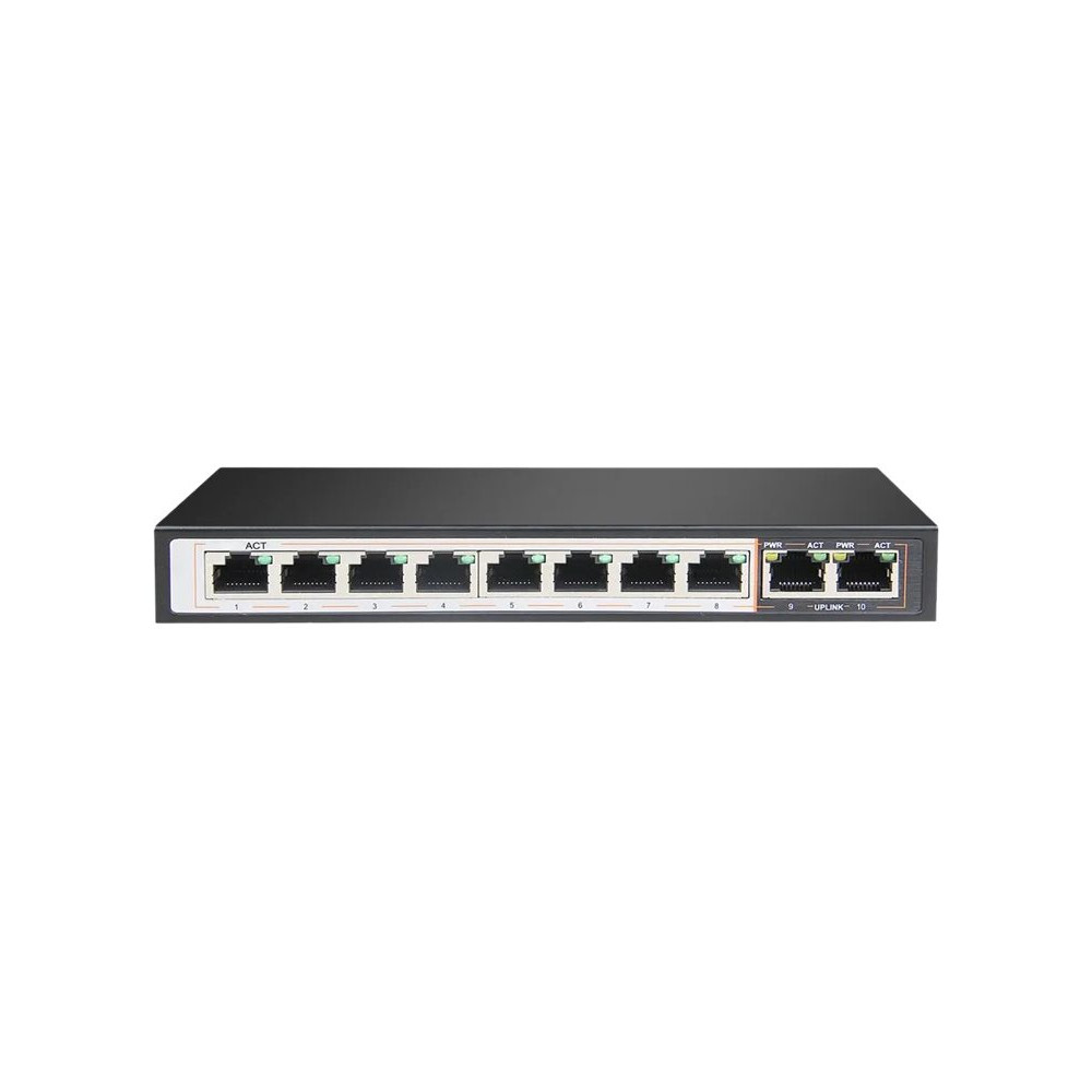 Produktbild för Extralink PERSES - switch - 10 portar - ohanterad