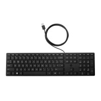 Produktbild för HP Desktop 320K - tangentbord - hela norden Inmatningsenhet