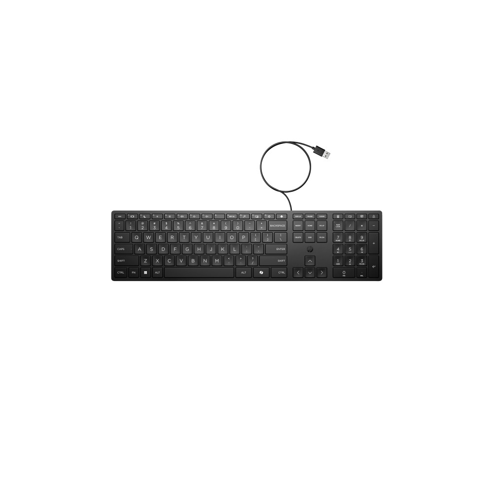 Produktbild för HP Desktop 320K - tangentbord - hela norden Inmatningsenhet
