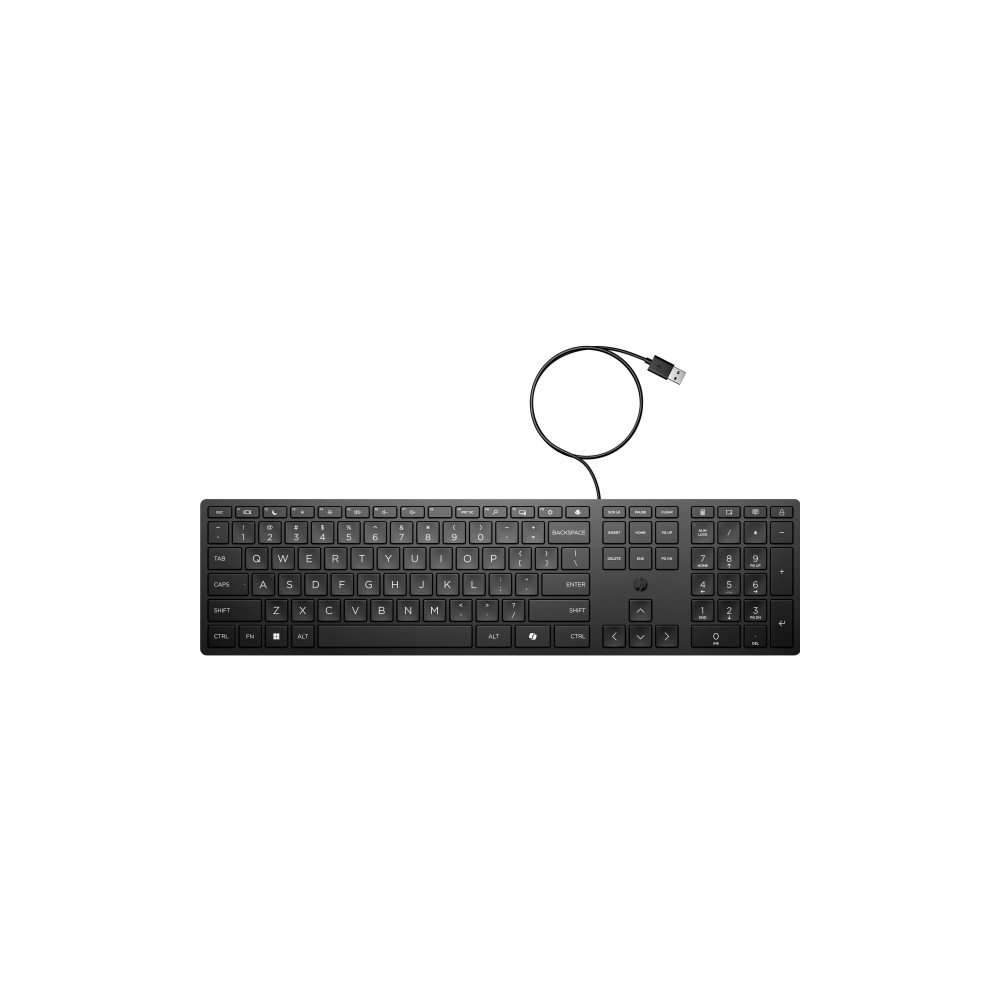 Produktbild för HP Desktop 320K - tangentbord - hela norden Inmatningsenhet