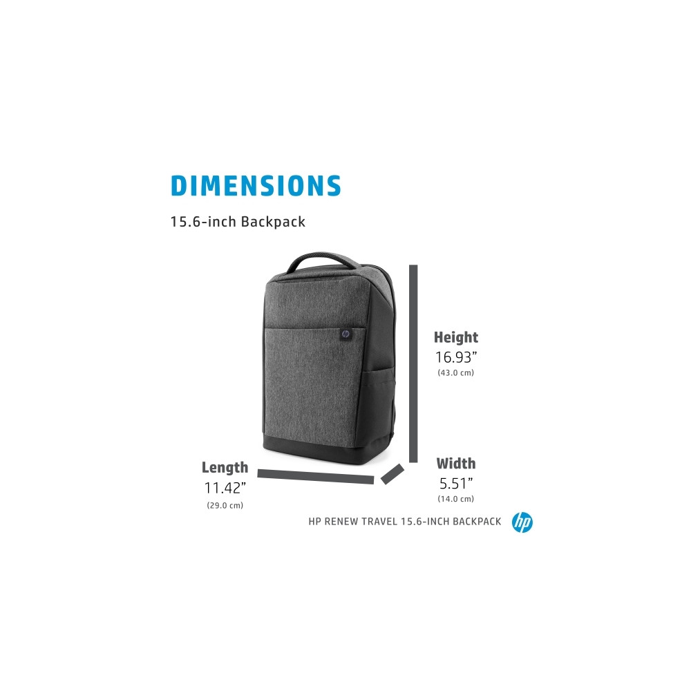 Produktbild för HP Renew Travel - ryggsäck för bärbar dator