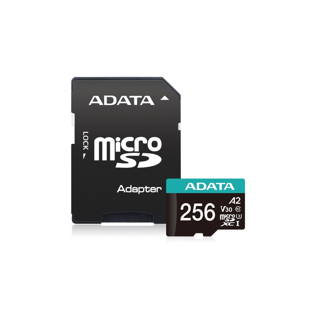 Produktbild för ADATA Premier Pro V30S - flash-minneskort - 256 GB - mikroSDXC UHS-I