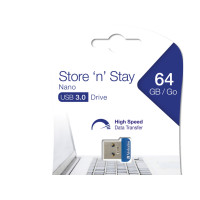 Produktbild för Verbatim Store 'n' Stay NANO - USB flash-enhet - 64 GB