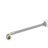 Produktbild för Geberit typ 383 avloppsslang för Kappa 15 cm & Omega inbyggd...